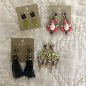 Jcrew never used earring haul